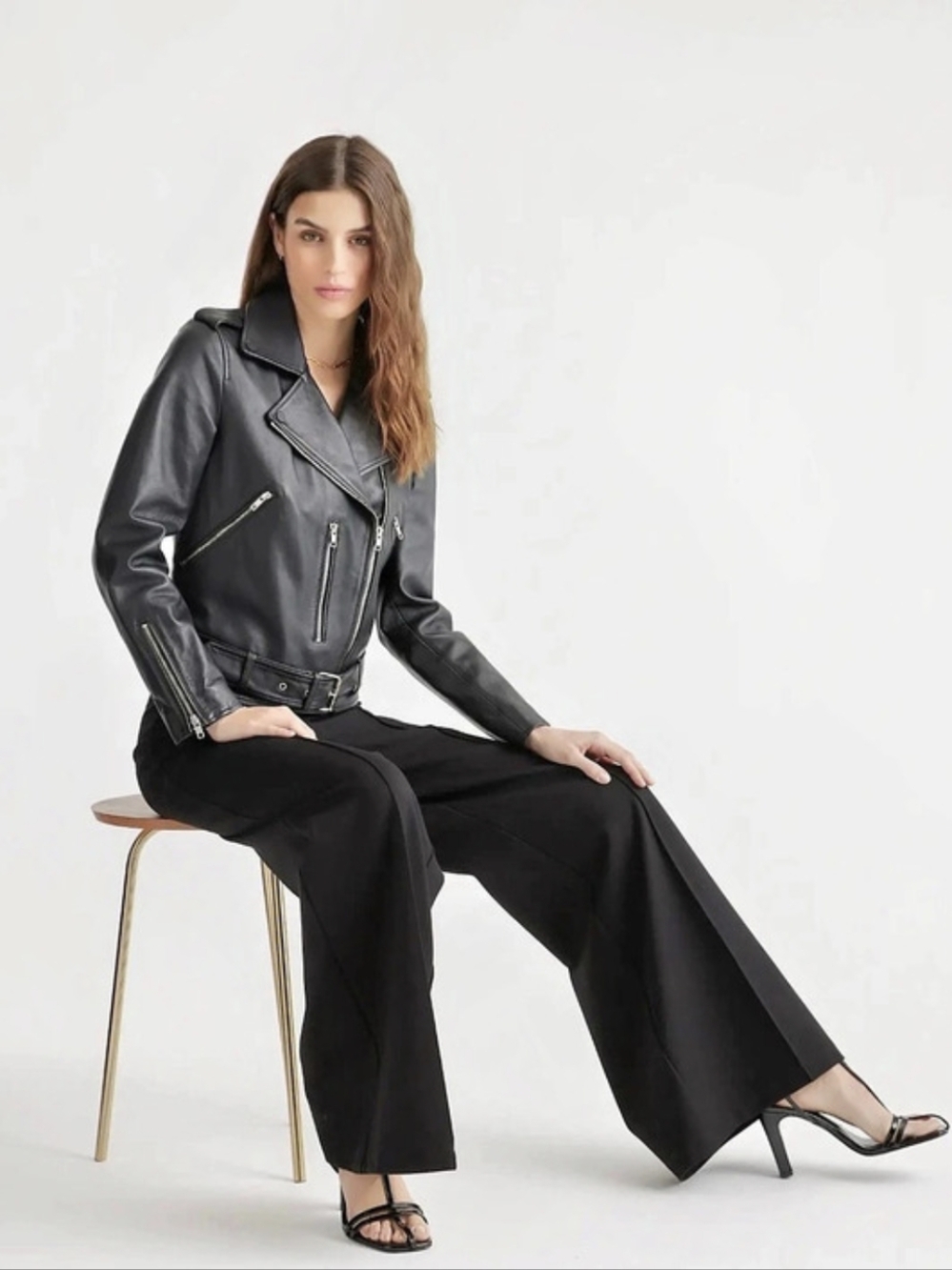 Quince Ultra-Stretch Ponte Pants Black Small